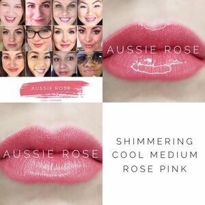 Aussie rose lipsense.